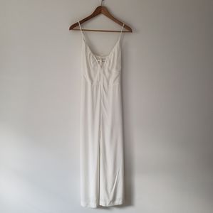 Aritzia White Jumpsuit